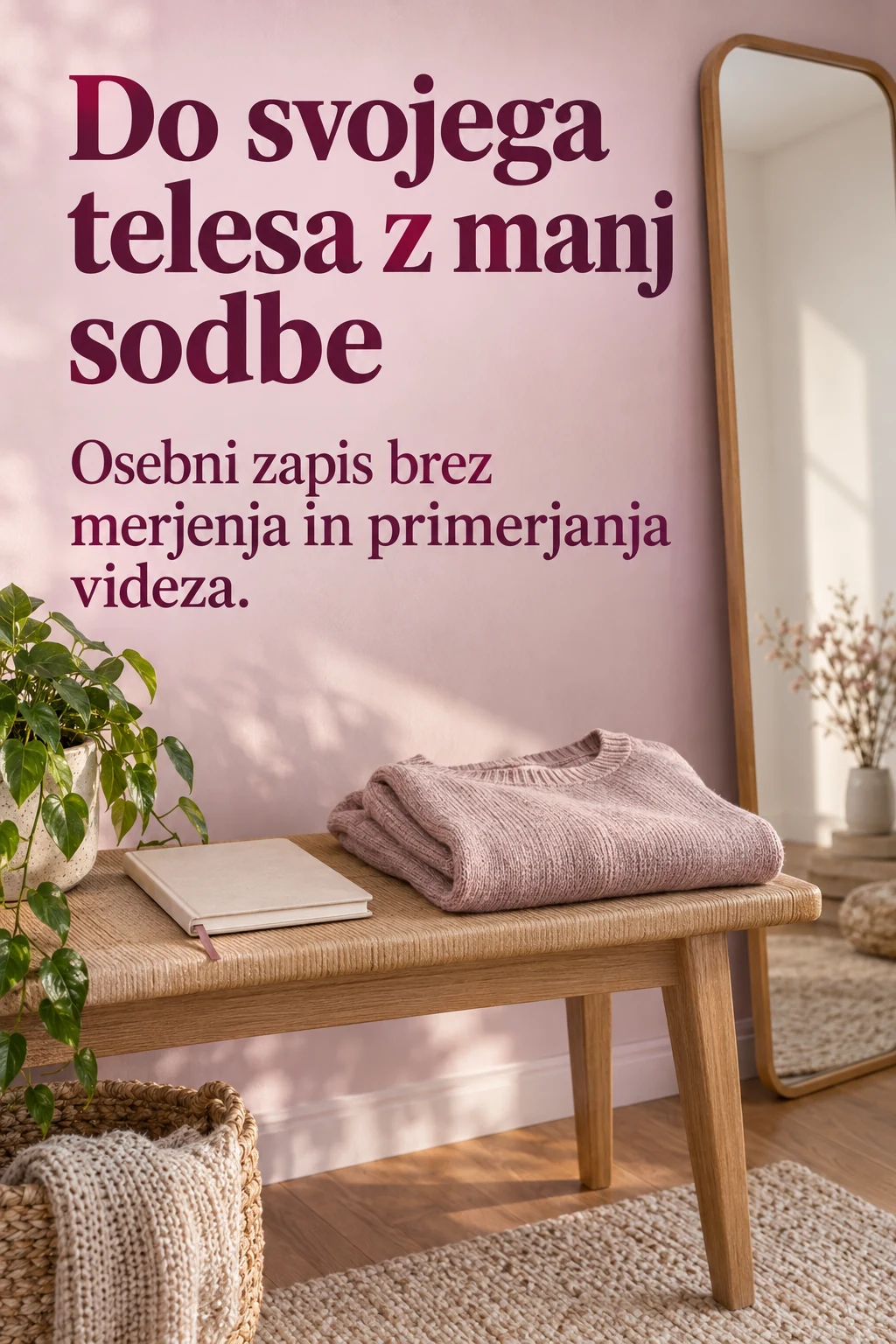 Platnica: Do svojega telesa z manj sodbe