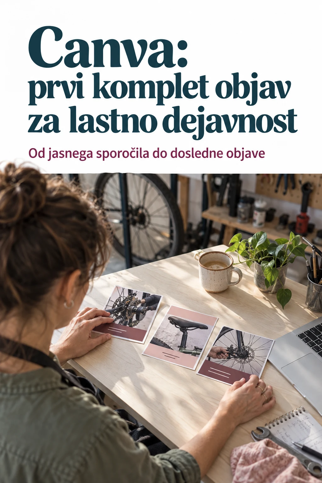 Platnica: Canva: prvi komplet objav za lastno dejavnost