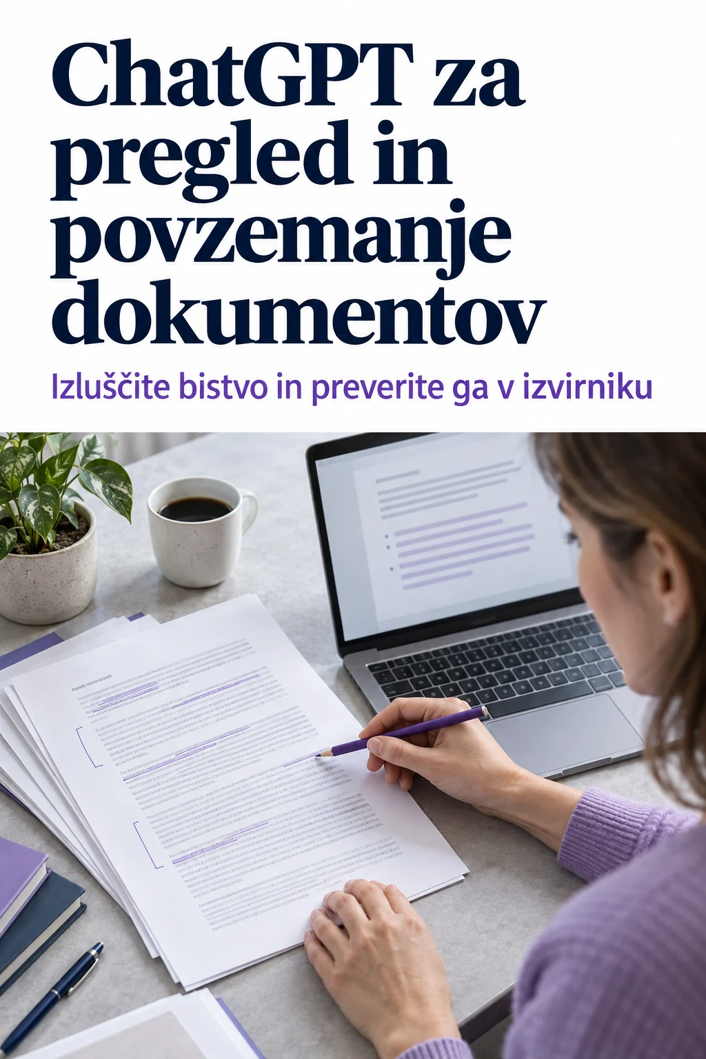 Platnica: ChatGPT za pregled in povzemanje dokumentov