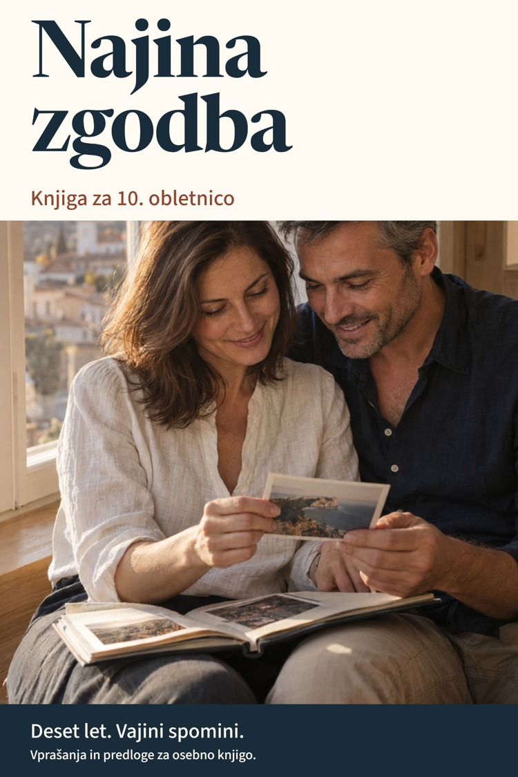 Platnica: Najina zgodba: knjiga za 10. obletnico