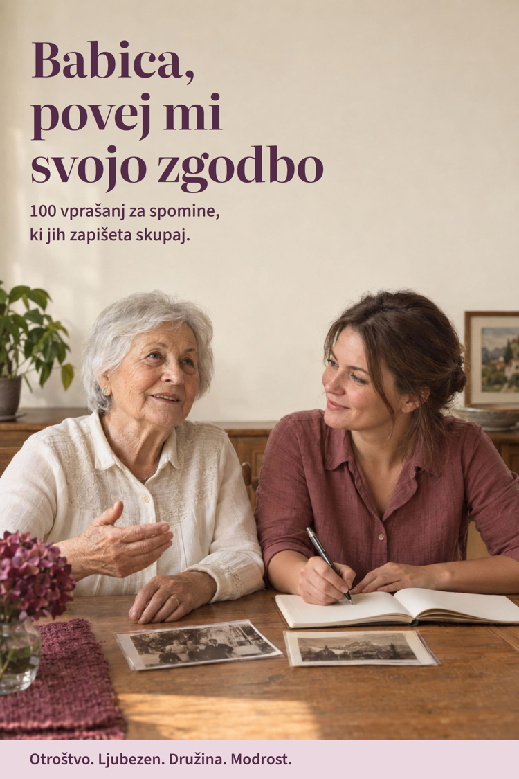 Platnica: Babica, povej mi svojo zgodbo: 100 vprašanj
