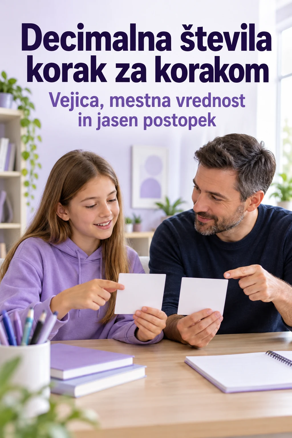 Platnica: Decimalna števila korak za korakom
