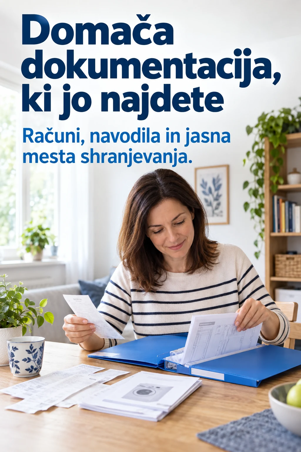 Platnica: Domača dokumentacija, ki jo najdete