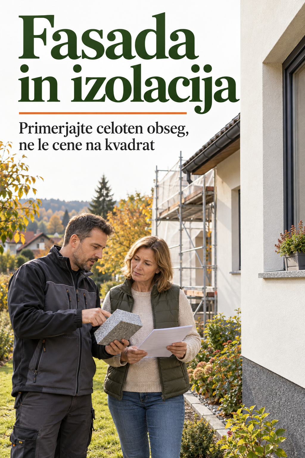Platnica: Fasada in izolacija — Primerjalnik ponudb