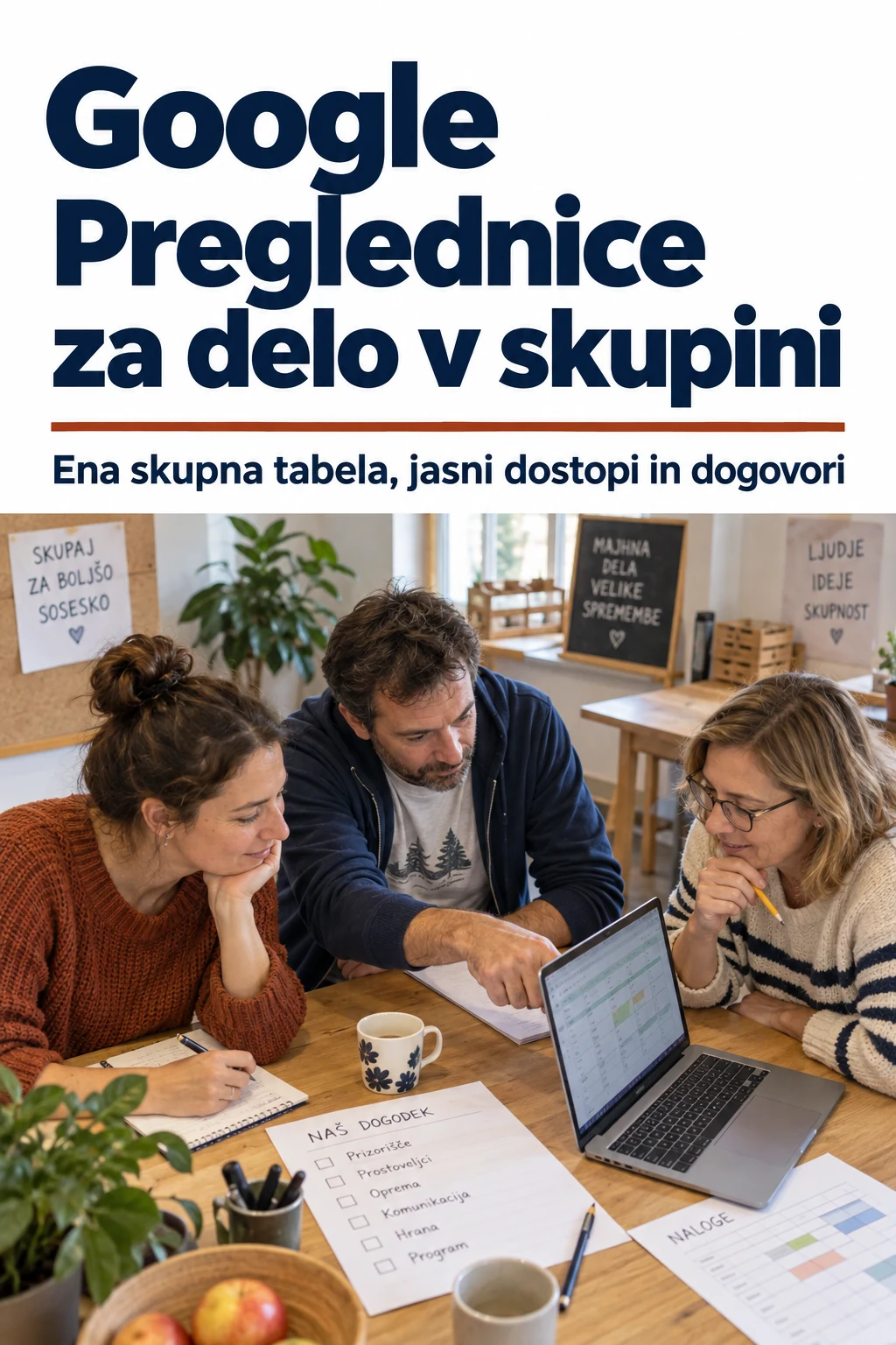 Platnica: Google Preglednice za delo v skupini