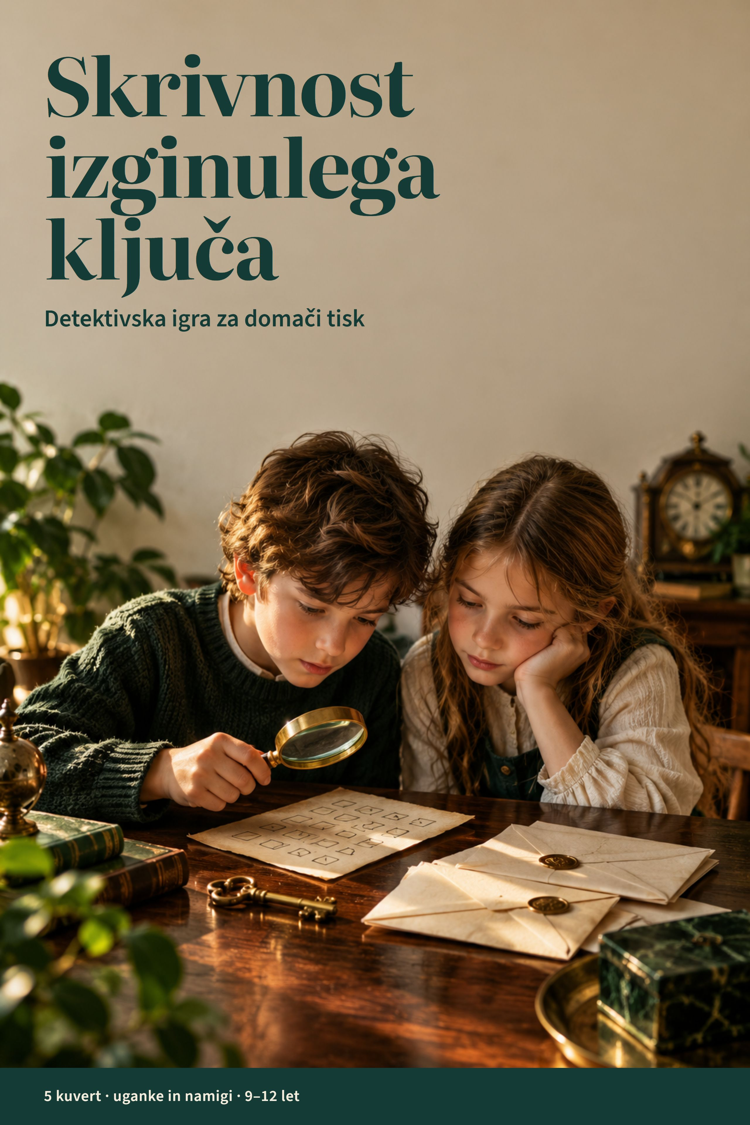 Platnica: Skrivnost izginulega ključa