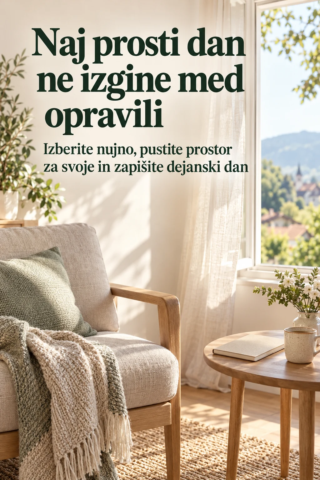 Platnica: Naj prosti dan ne izgine med opravili