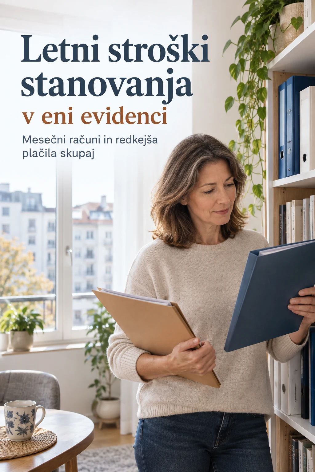 Platnica: Letni stroški stanovanja v eni evidenci