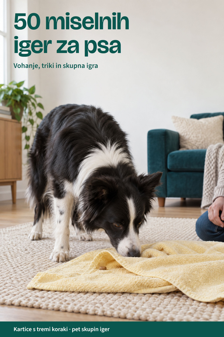 Platnica: 50 miselnih iger za psa