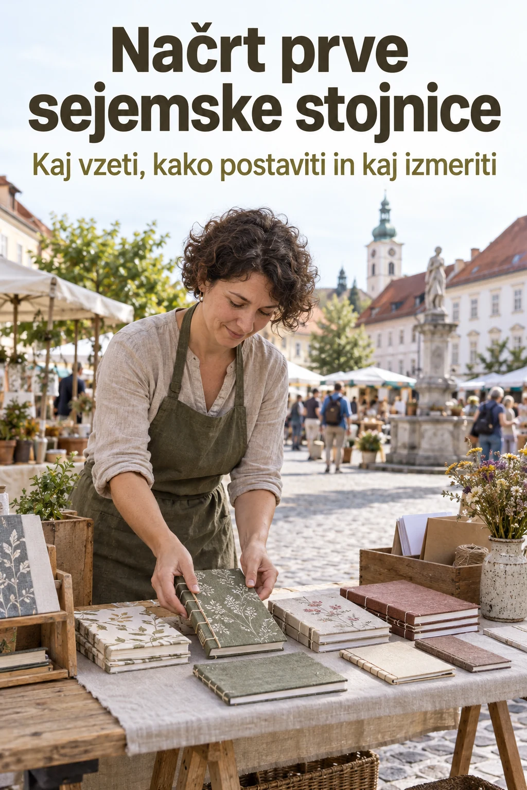 Platnica: Načrt prve sejemske stojnice