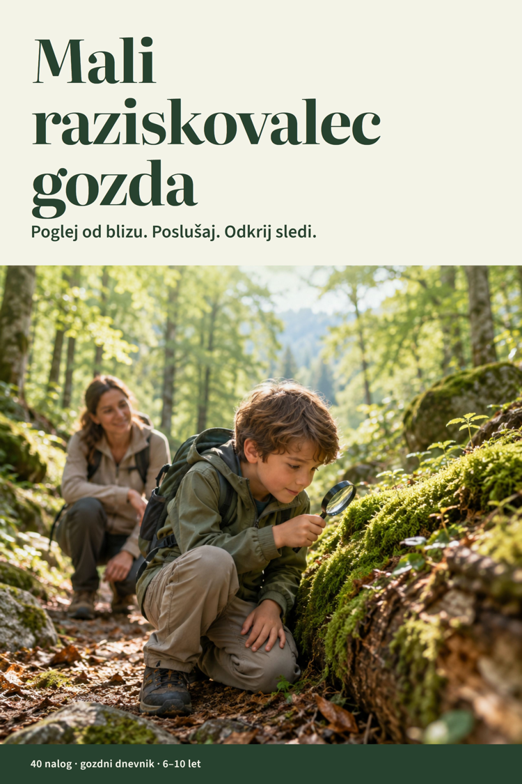 Platnica: Mali raziskovalec gozda