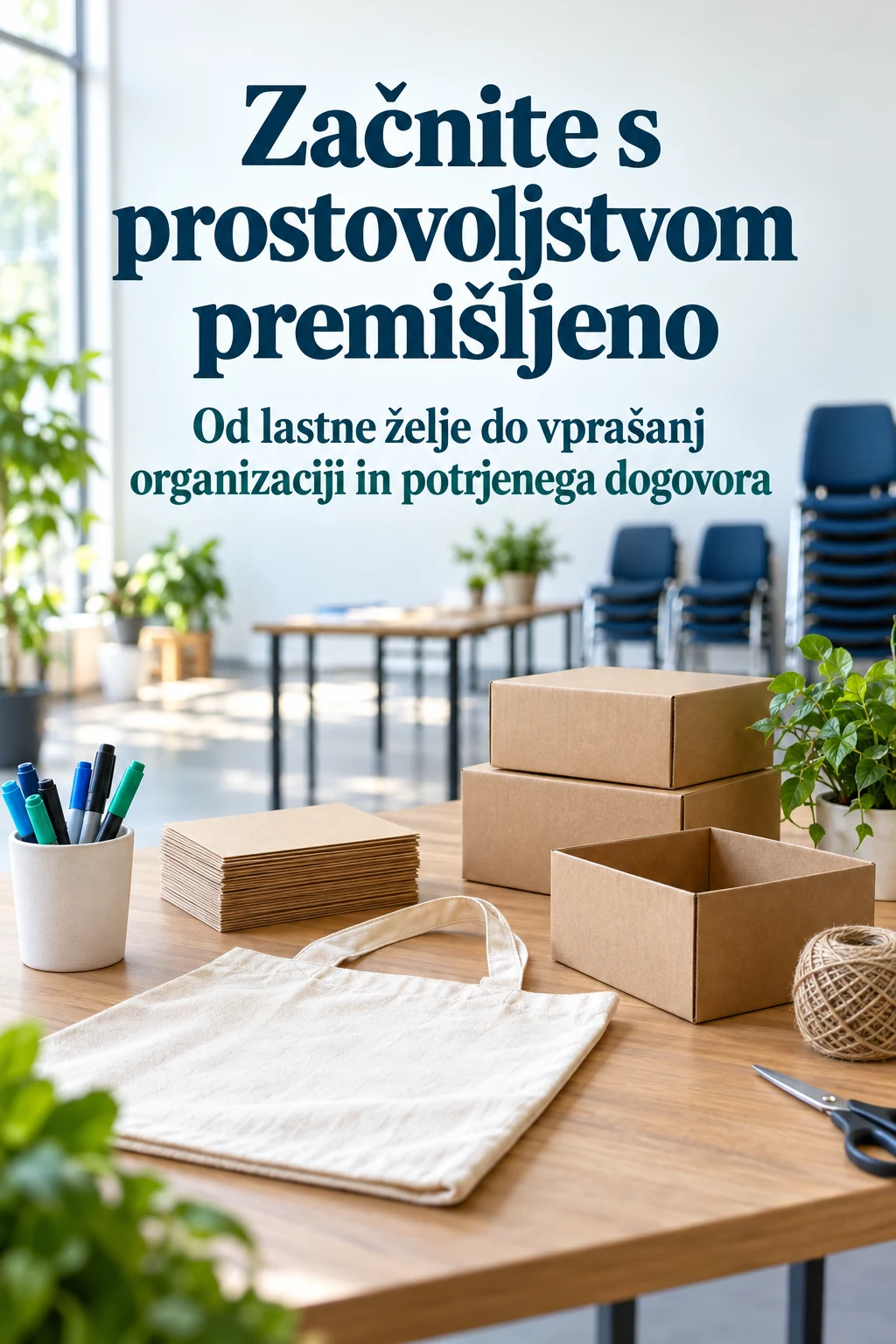 Platnica: Začnite s prostovoljstvom premišljeno