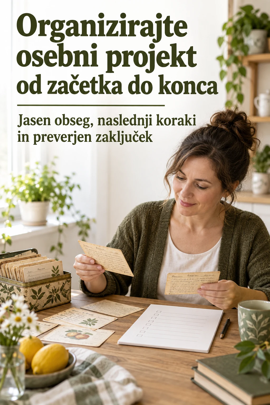 Platnica: Organizirajte osebni projekt od začetka do konca