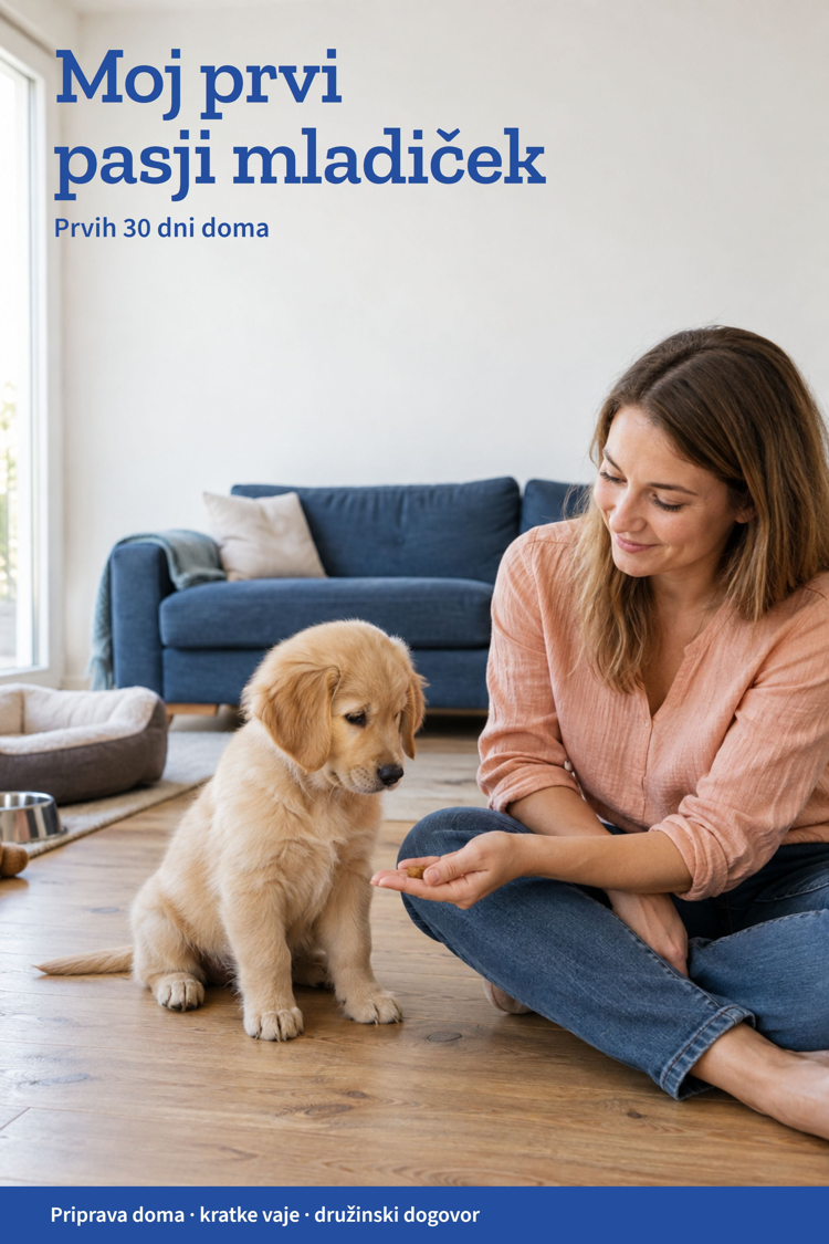 Platnica: Moj prvi pasji mladiček: prvih 30 dni