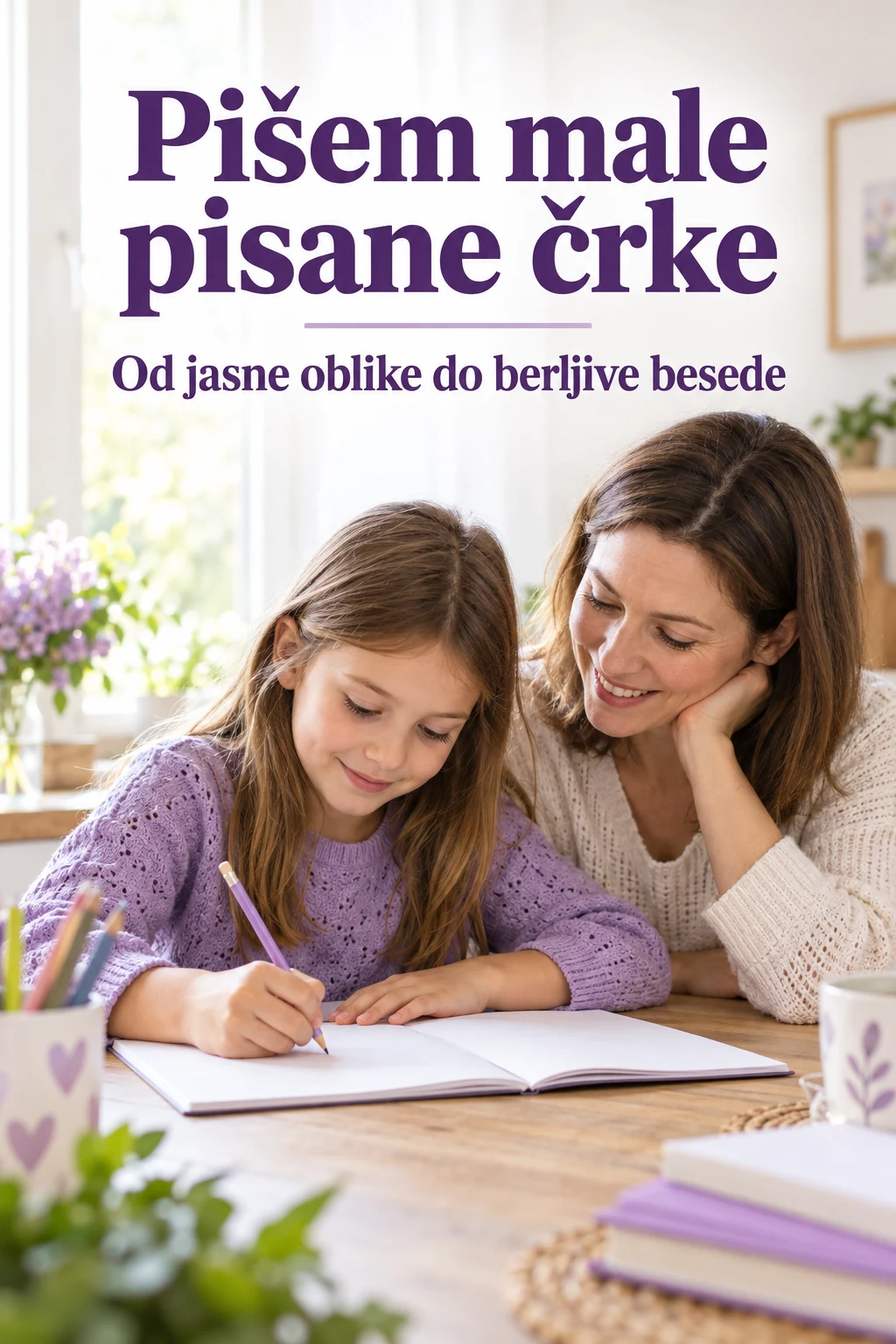 Platnica: Pišem male pisane črke