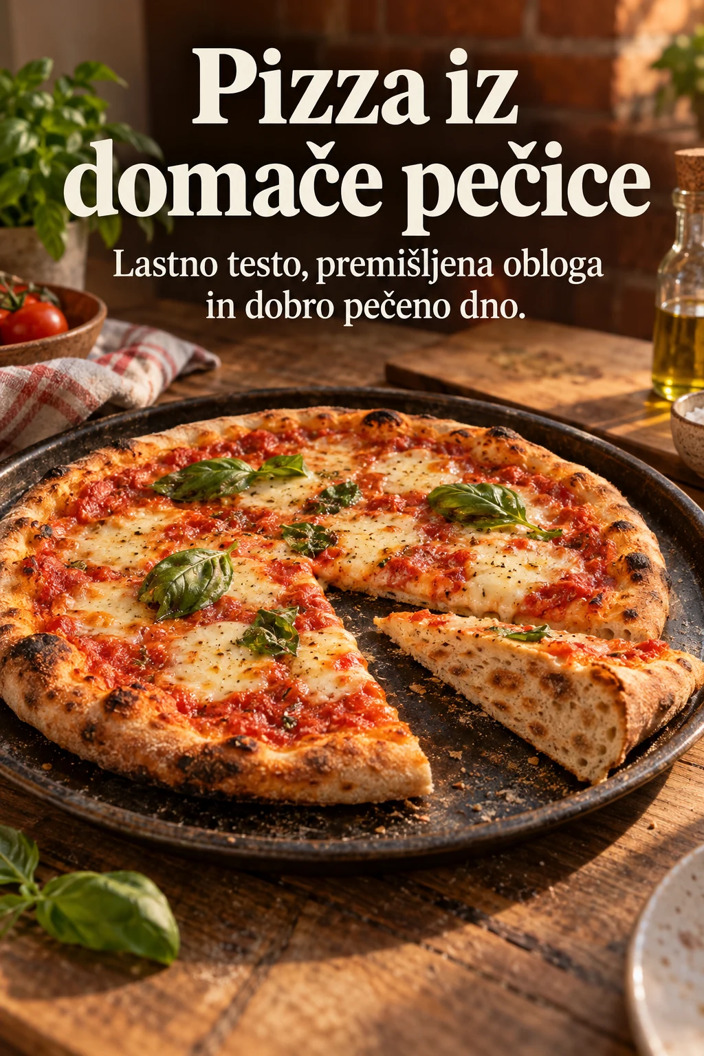 Platnica: Pizza iz domače pečice