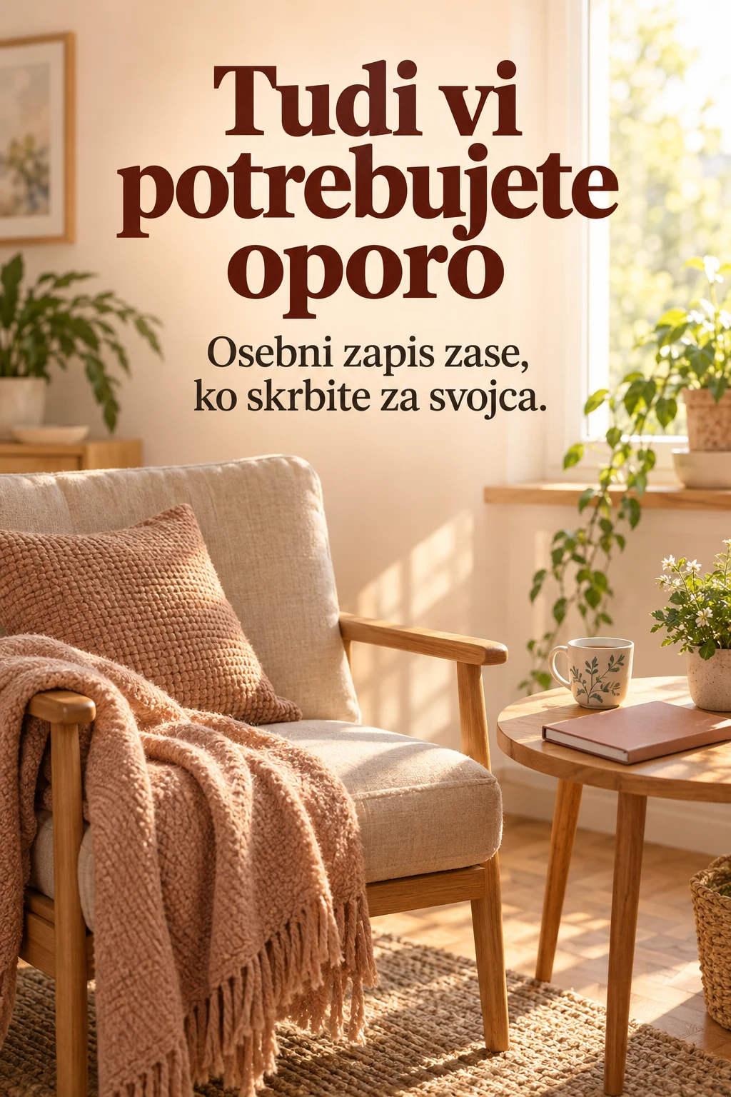 Platnica: Tudi vi potrebujete oporo