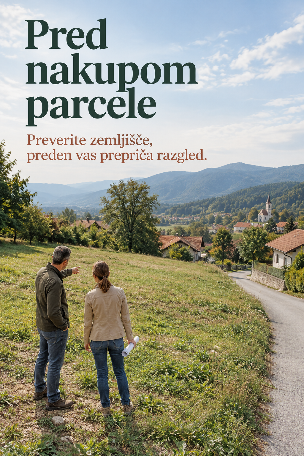 Platnica: Pred nakupom parcele — Paket za preverjanje zemljišča