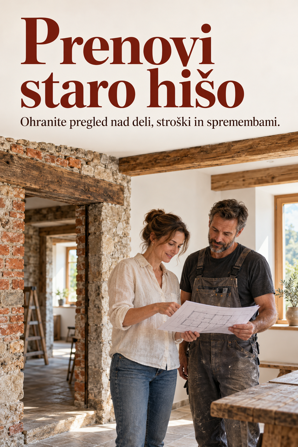 Platnica: Prenova stare hiše brez izgube pregleda