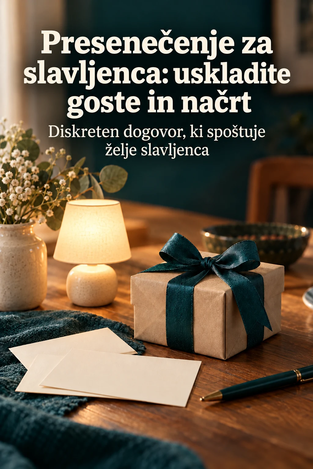 Platnica: Presenečenje za slavljenca: uskladite goste in načrt