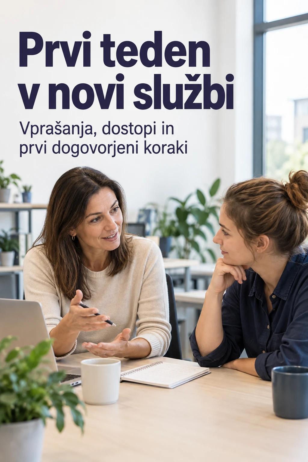 Platnica: Prvi teden v novi službi