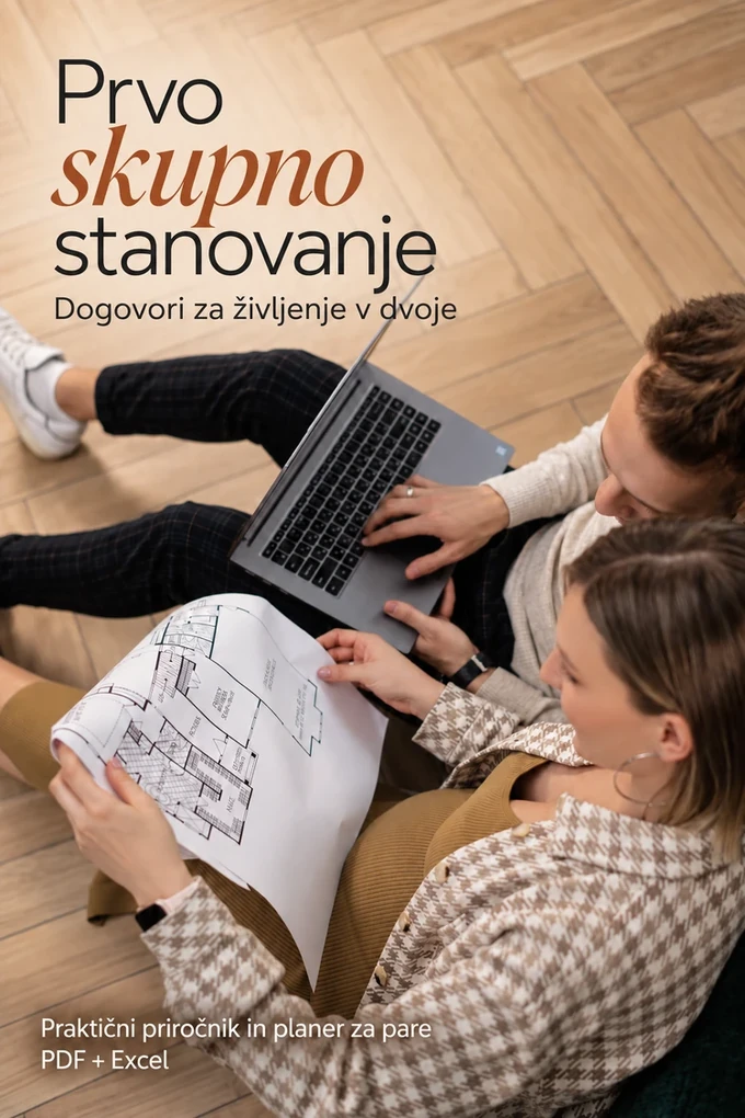 Platnica: Prvo skupno stanovanje: dogovori za življenje v dvoje