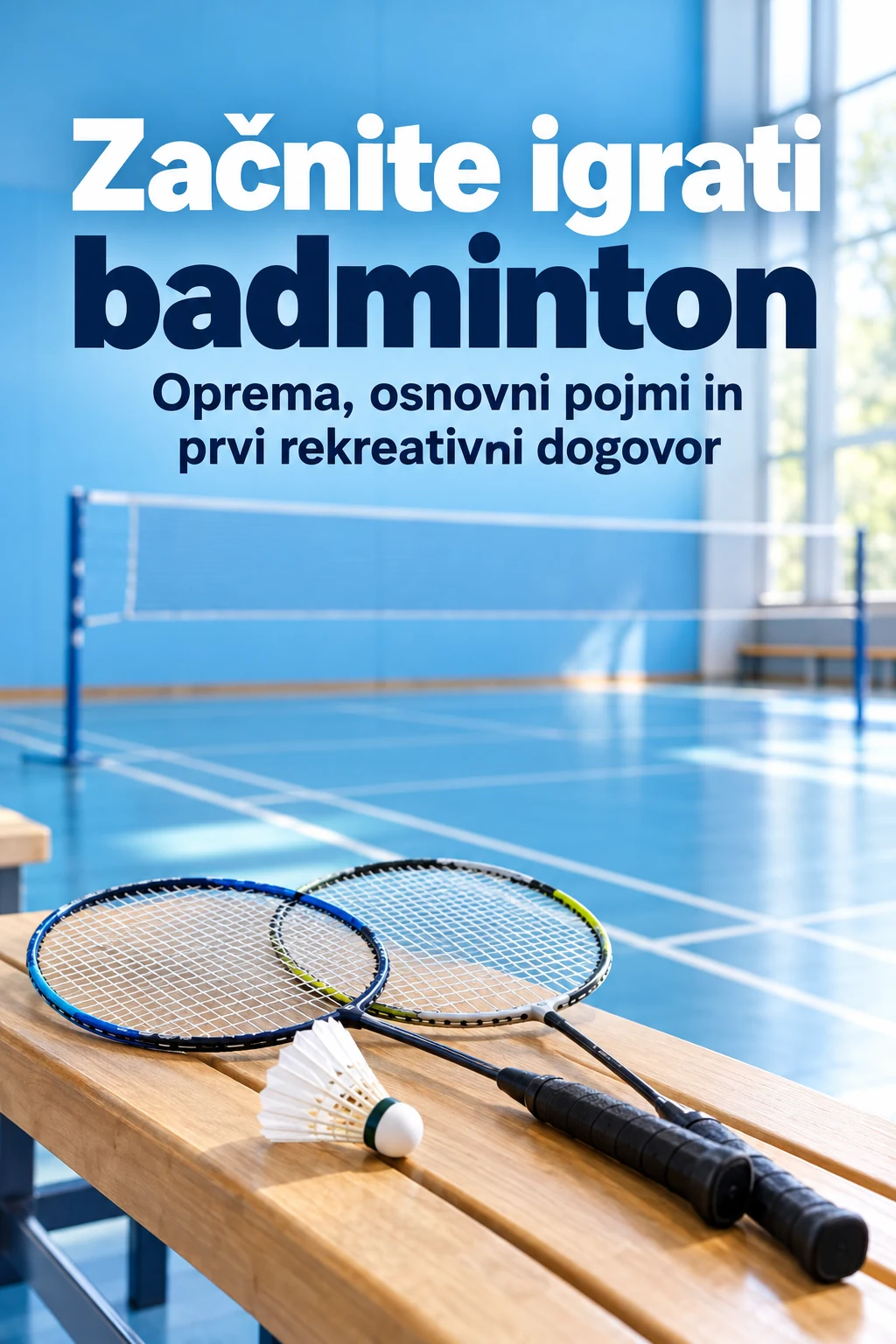 Platnica: Začnite igrati badminton