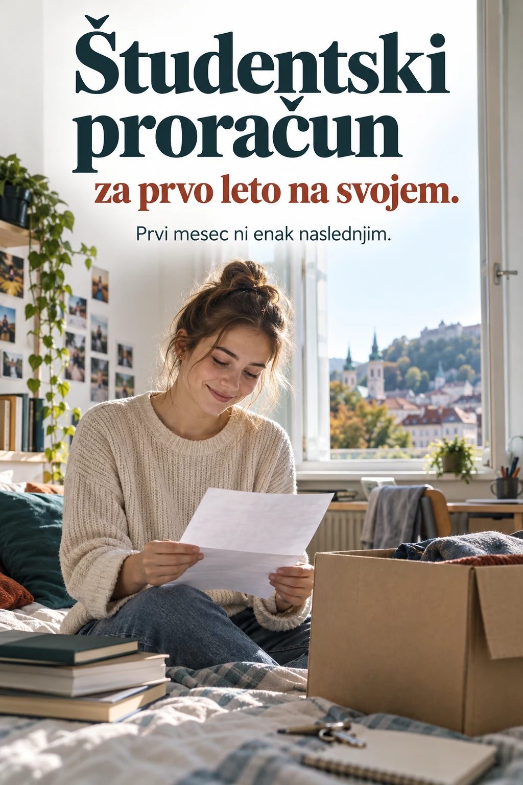 Platnica: Študentski proračun za prvo leto na svojem