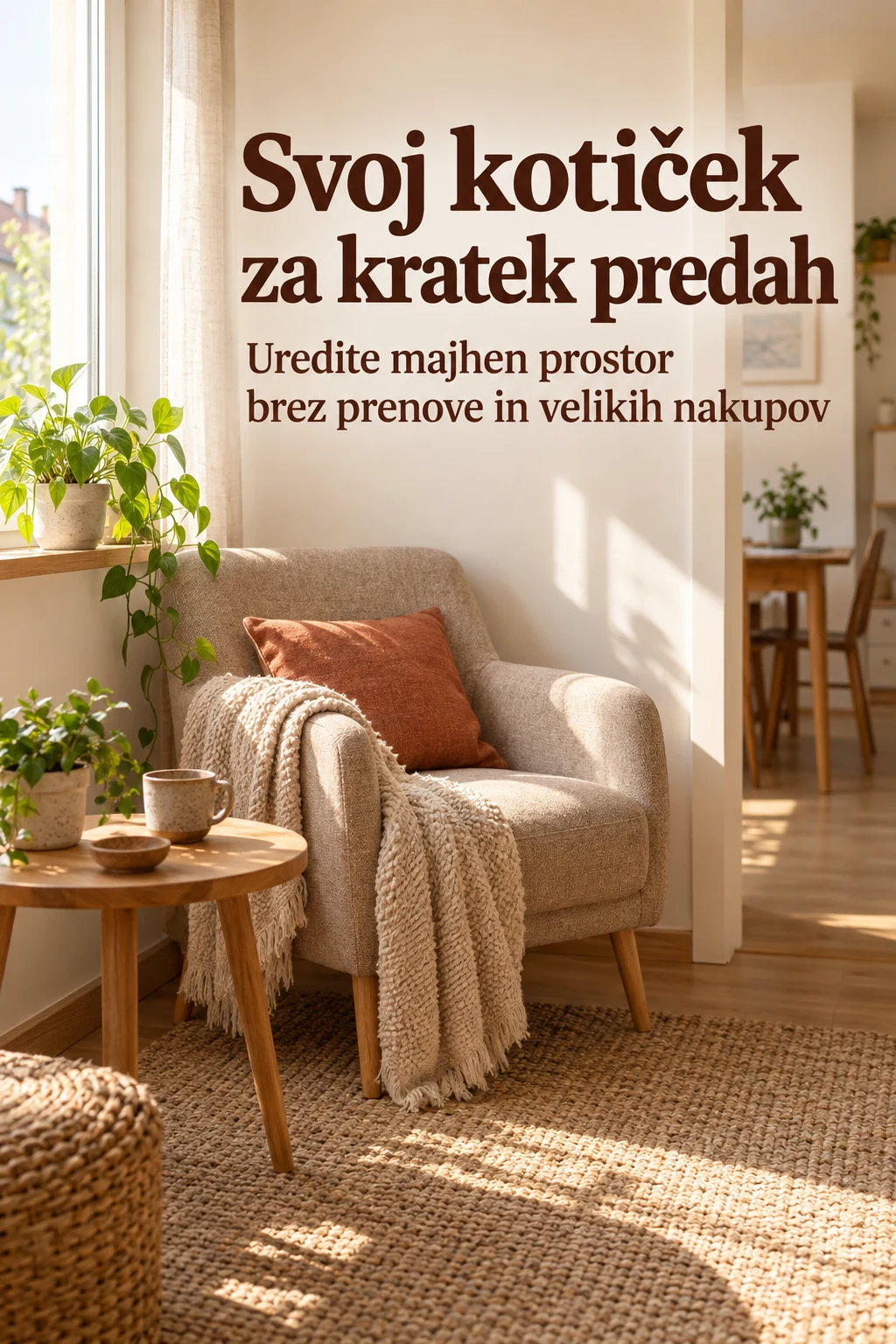 Platnica: Svoj kotiček za kratek predah
