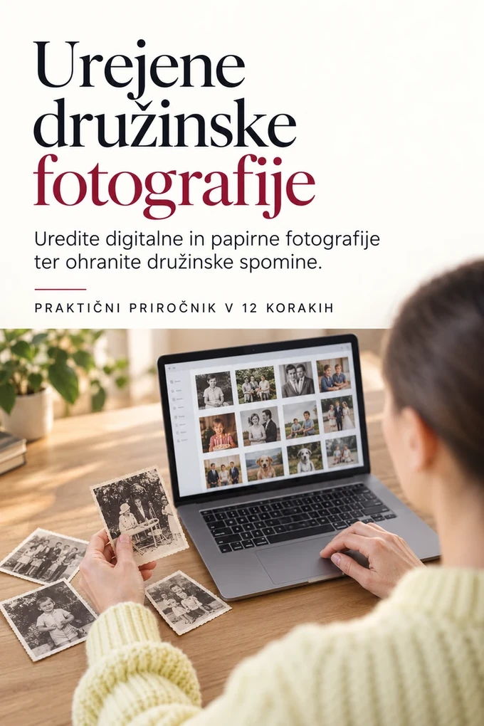 Platnica: Urejene družinske fotografije