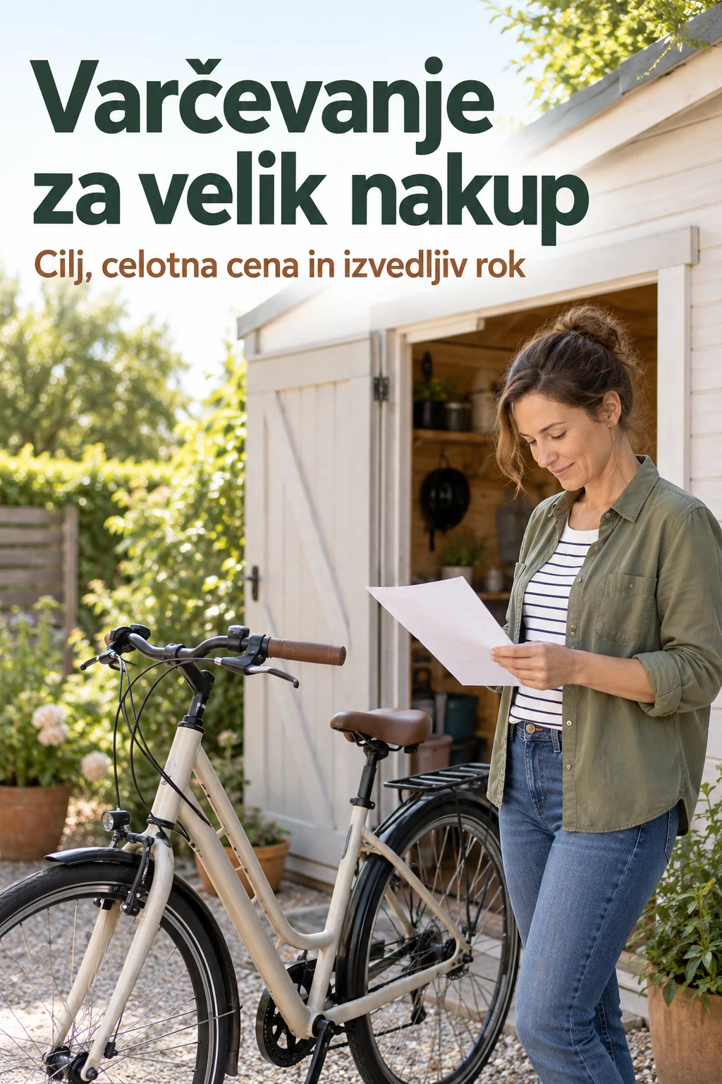 Platnica: Varčevanje za velik nakup