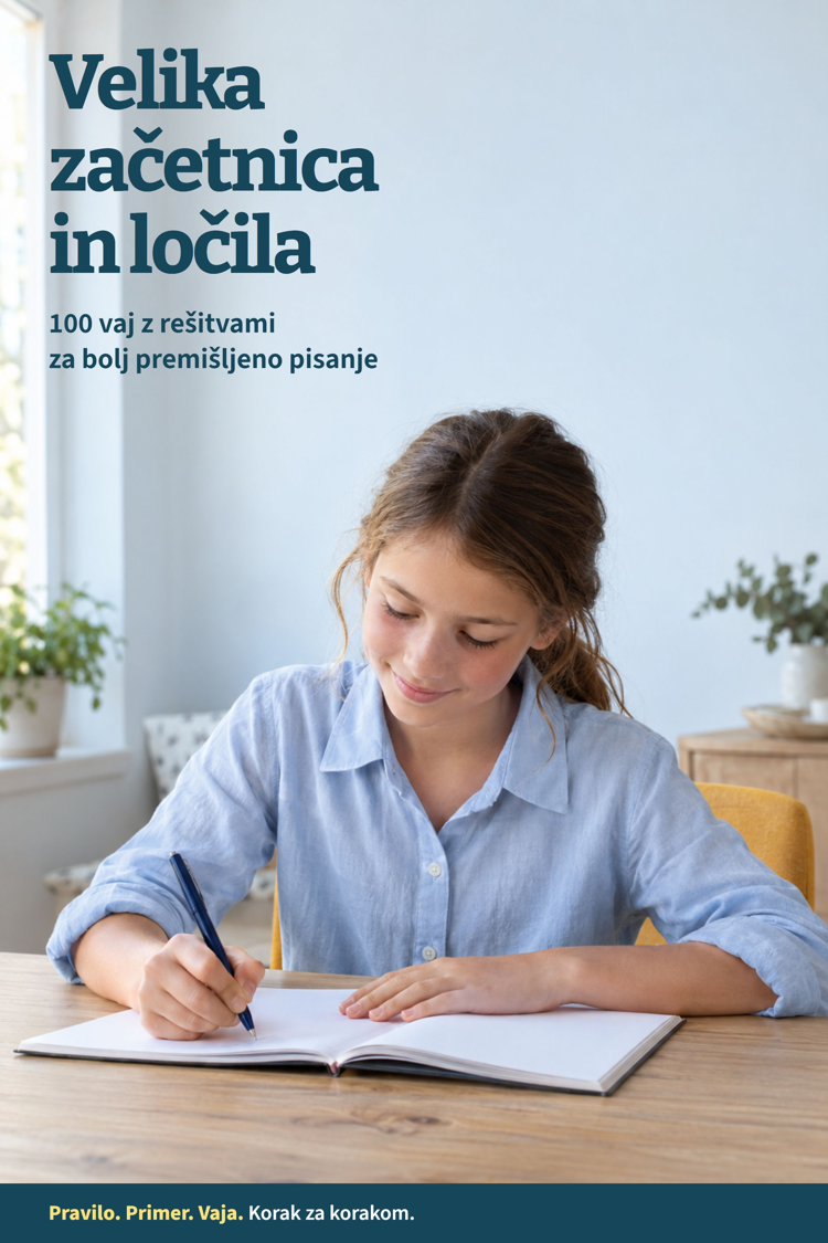 Platnica: Velika začetnica in ločila: 100 vaj