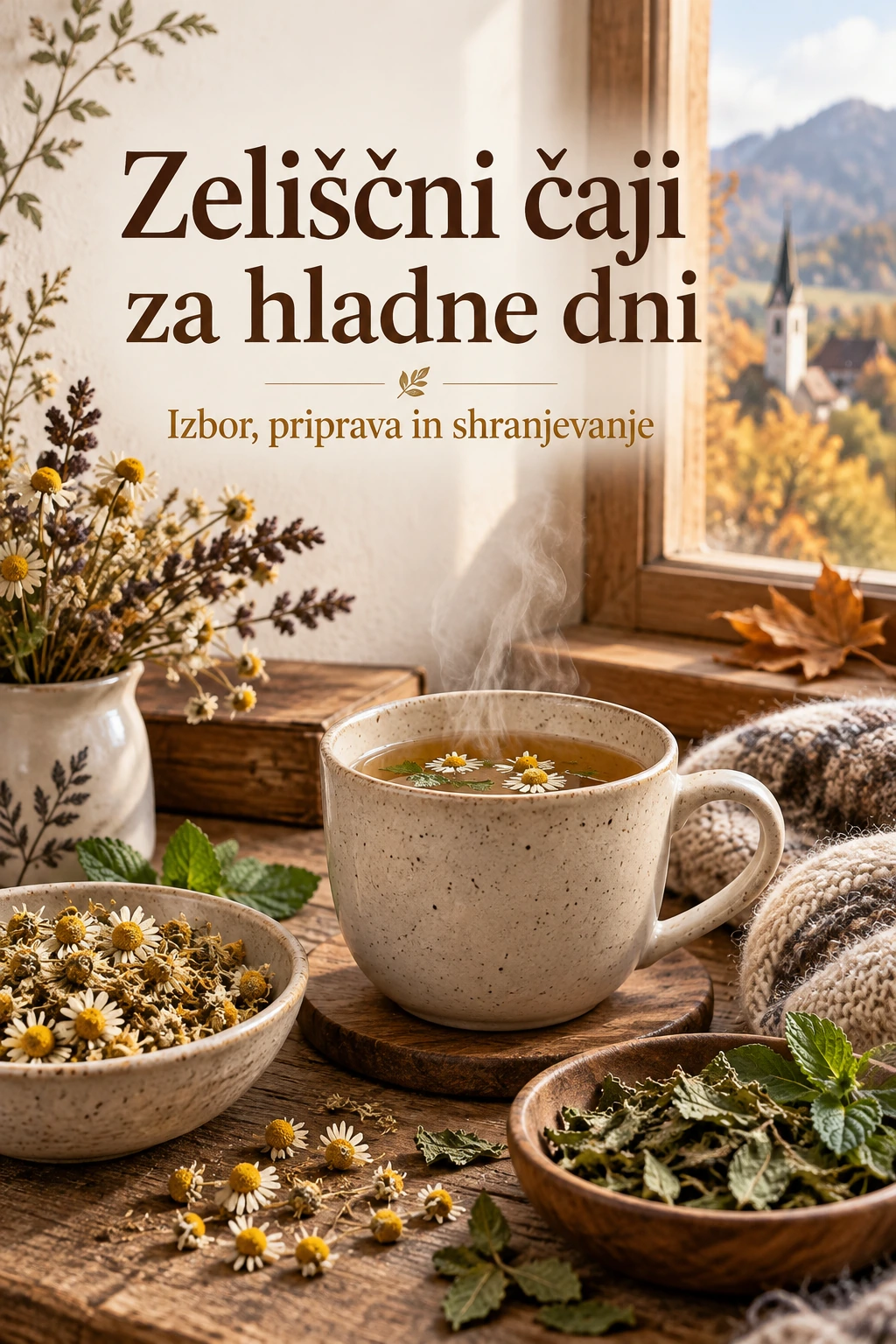 Platnica: Zeliščni čaji za hladne dni