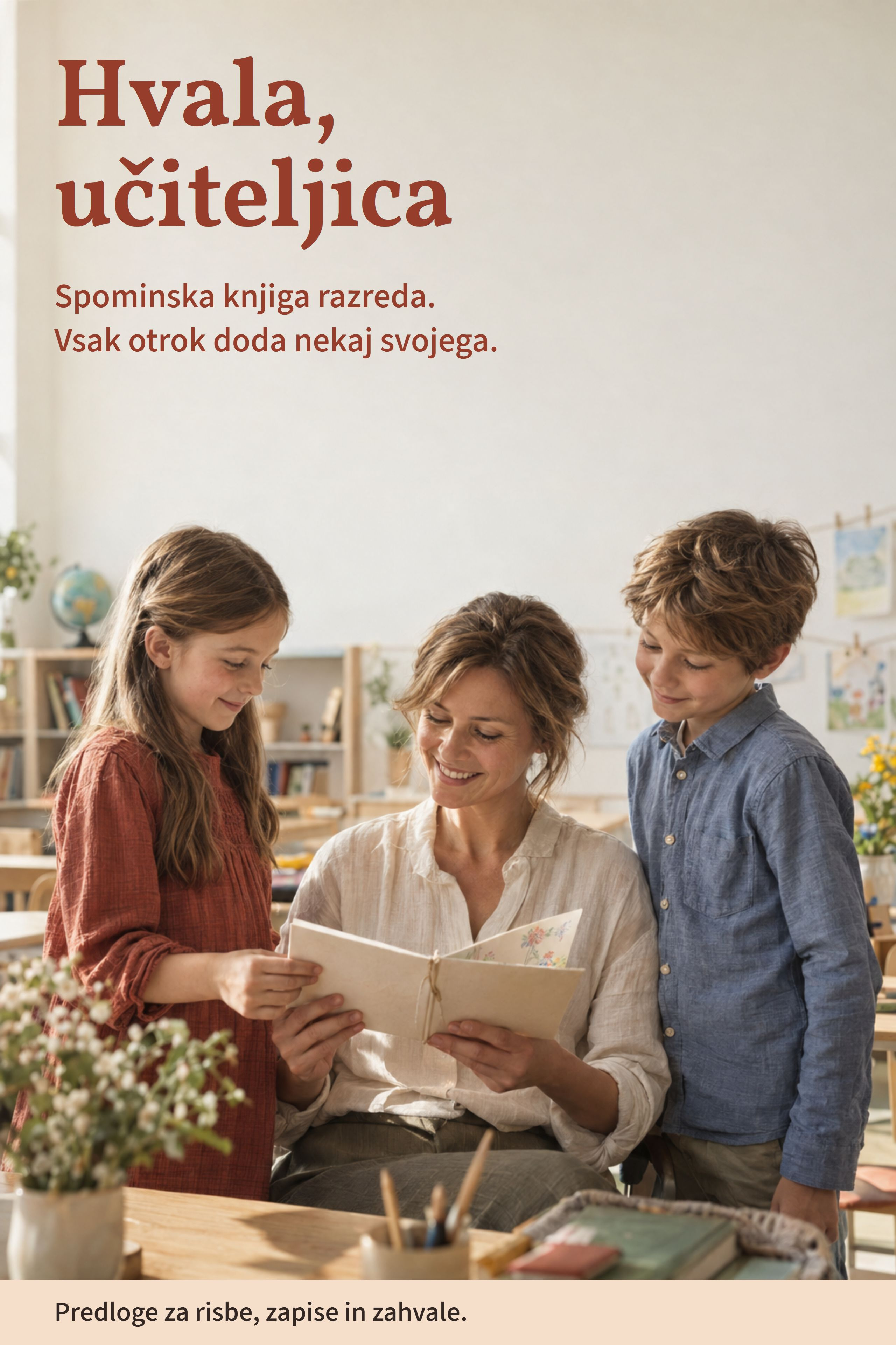 Hvala, učiteljica: spominska knjiga razreda