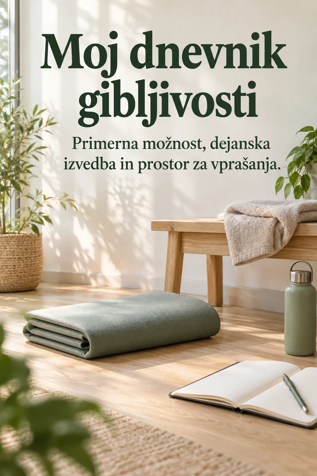 Platnica: Moj dnevnik gibljivosti — Primerna možnost, dejanska izvedba in prostor za vprašanja