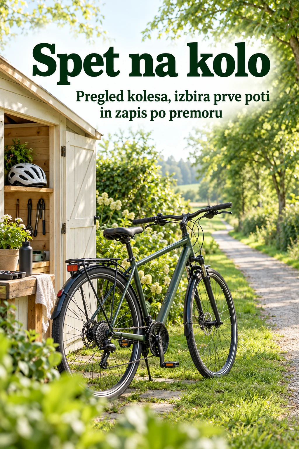 Platnica: Spet na kolo — Pregled kolesa, izbira prve poti in zapis po premoru
