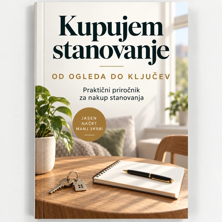 Kupujem stanovanje: od ogleda do ključev — potrjena platnica
