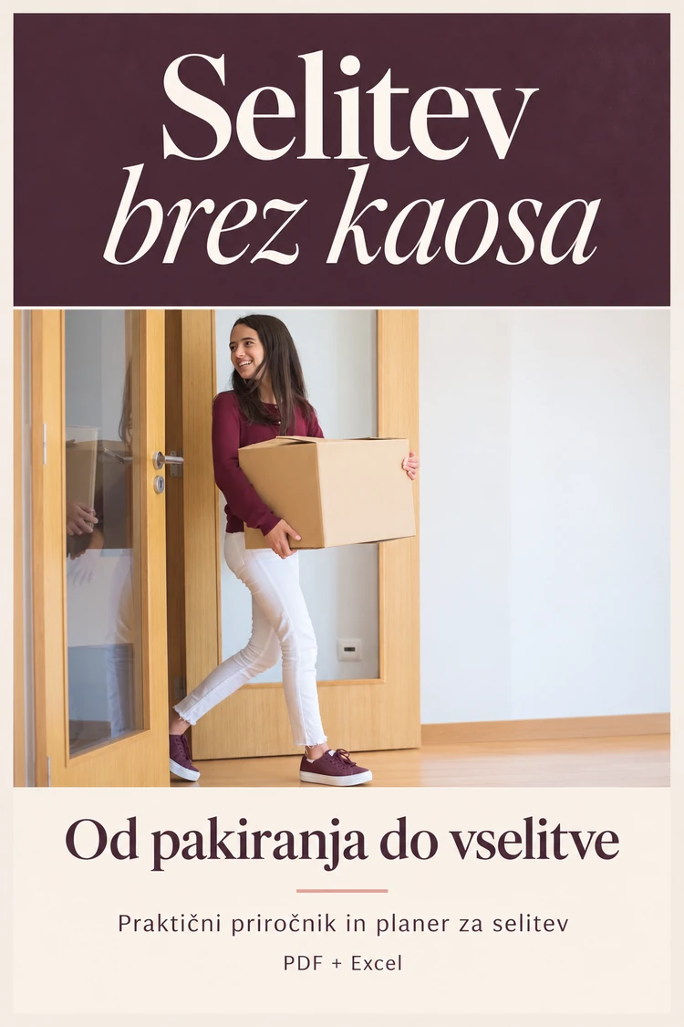 Selitev brez kaosa: od pakiranja do vselitve — potrjena platnica