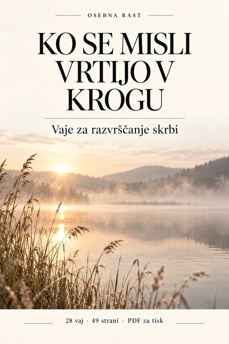Platnica: Ko se misli vrtijo v krogu