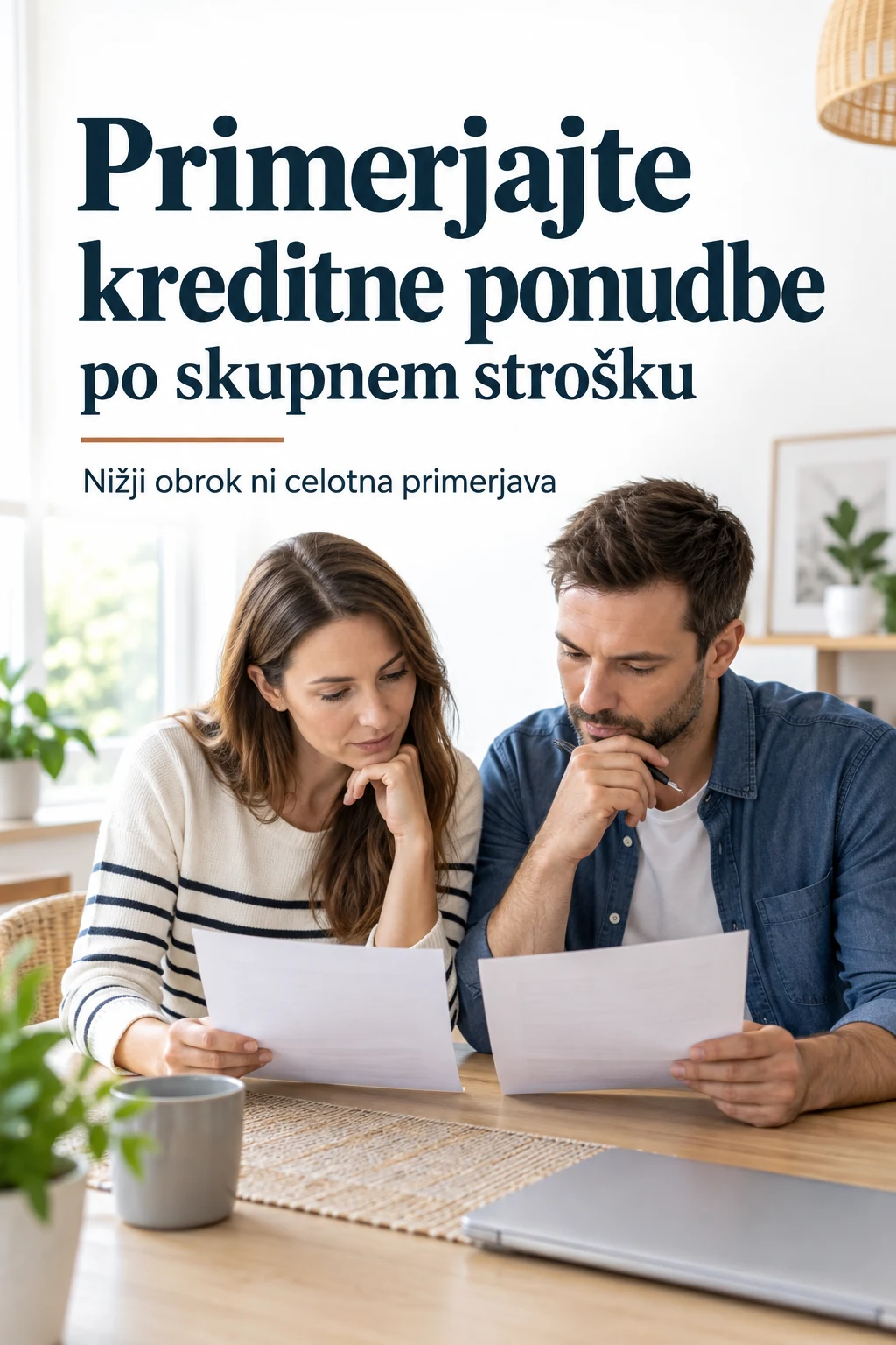 Platnica: Primerjajte kreditne ponudbe po skupnem strošku — Nižji obrok ni celotna primerjava