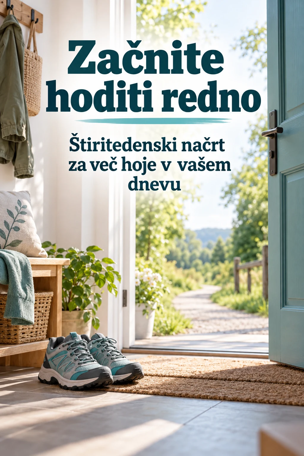 Platnica: Začnite hoditi redno — Štiritedenski načrt za več hoje v vašem dnevu